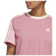 Adidas Γυναικεία κοντομάνικη μπλούζα W 3-Stripes Crop Top